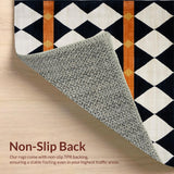 Elegant Symmetrical Trellis Design(Black)