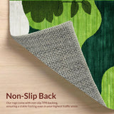 Cozy Shaggy Nature Inspired Texture(Green)