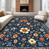 Whimsical Colorful Blooming Design(Blue)