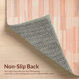 Cozy Earthy Textured Diamond Design(Pink)