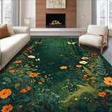 Elegant Dark Floral Arrangement(Green)
