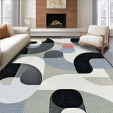 Artistic Modern Swirl Motif(Gray)
