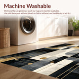 Artful Modern Tiled Arrangement(Black)