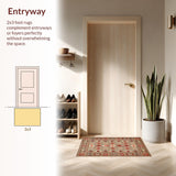 Sophisticated Earthy Geometric Accent(Beige)