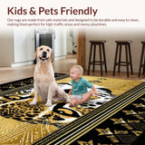 Inspiring Leopard Tiger Lion Be Strong Wild Animal Area(Gold)