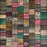 Ultra Soft Area Rug, Non Slip, Stain Resistant, Washable Area Rugs for Living Room, Bedroom, Rustic Textured Linear Composition(Brown)