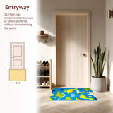 Joyful Nature Inspired Design(Blue)