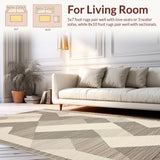 Chic Minimalist Trellis Motif(Beige)