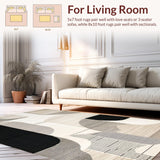 Contemporary Cream and Black Motif(Beige)