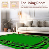 Modern Rustic Shamrock Artistry(Green)