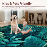 Artistic Earthy Medallion Layout(Blue)