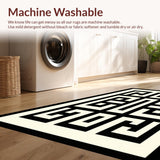 Classic Softened Geometric Appeal(Beige)