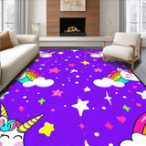 Lovely Cartoonish Whirlwind of Colors(Purple)