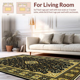 Dramatic Black and White Symmetry(Black)