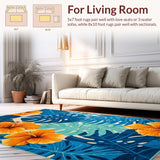 Whimsical Floral Leaf Palette(Blue)