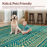 Transitional Teal Tiled Aesthetic(Green)