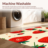 Charming Nature Themed Bath Accents(Red)