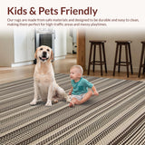 Contemporary Waffle with Touch(Beige)