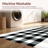 Rustic Black and White Check(Black)