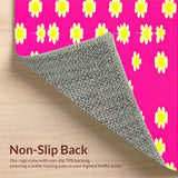 Bright Cheerful Floral Illustration(Pink)