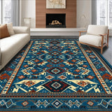 Vibrant Earth Tones with Cultural Flair(Blue)