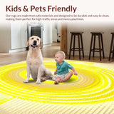 Sunburst Bloom Collection Area Goldenrod Petal Circle(Yellow)