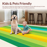 Dynamic Shaggy Rainbow Expression(Green)