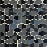 Elegant Geometric Lattice Design(Gray)