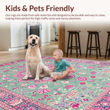 Vibrant Patterned Ogee Elegance(Green)