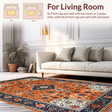 Stylish Vibrant Symmetrical Motif(Red)