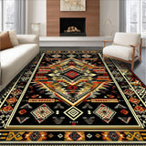 Rustic Earthy Geometric Accents(Black)