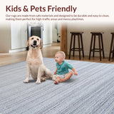 Casual Chic Shaggy Monochrome Look(Gray)