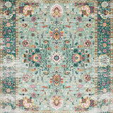 Elegant Sage Floral Motif(Green)