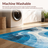 Chic Multi Tonal Textural Design(Blue)