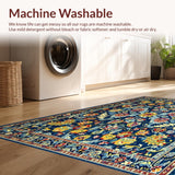 Lively Abstract Paisley Aesthetics(Blue)