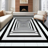 Chic Black and White Optical(Black)