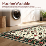Artful Modern Leafy Motif(Ivory)