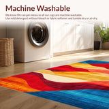 Dynamic Colorful Wave Aesthetic(Red)