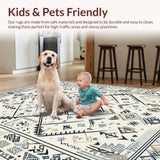 Vibrant Cream Trellis Design(Gray)