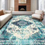 Rustic Cream and Blue Harmony(Blue)