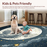 Joyful Cartoonish Lunar Imagery(Gray)