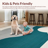 Artistic Teal and Gray Tiled Design(Gray)