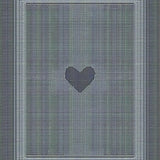 Chic Modern Heart Motif(Gray)