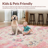 Elegant Faded Trellis Design(Pink)