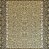 Ultra Soft Area Rug, Non Slip, Stain Resistant, Washable Area Rugs for Living Room, Bedroom, Minimalist Leopard Print Elegance(Beige)