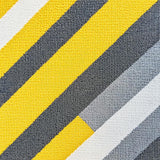 Ultra Soft Area Rug, Non Slip, Stain Resistant, Washable Area Rugs for Living Room, Bedroom, Modern Striped Yellow Grey Bathroom Quick Dry Rug(Yellow)