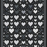 Sleek Urban Heart Form(Black)