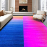 Ultra Soft Area Rug, Non Slip, Stain Resistant, Washable Area Rugs for Living Room, Bedroom, Playful Modern Tiled Arrangement(Orange)