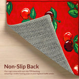 Bright Whimsical Petal Shapes(Red)