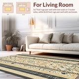 Modern Warm Toned Trellis Design(Beige)